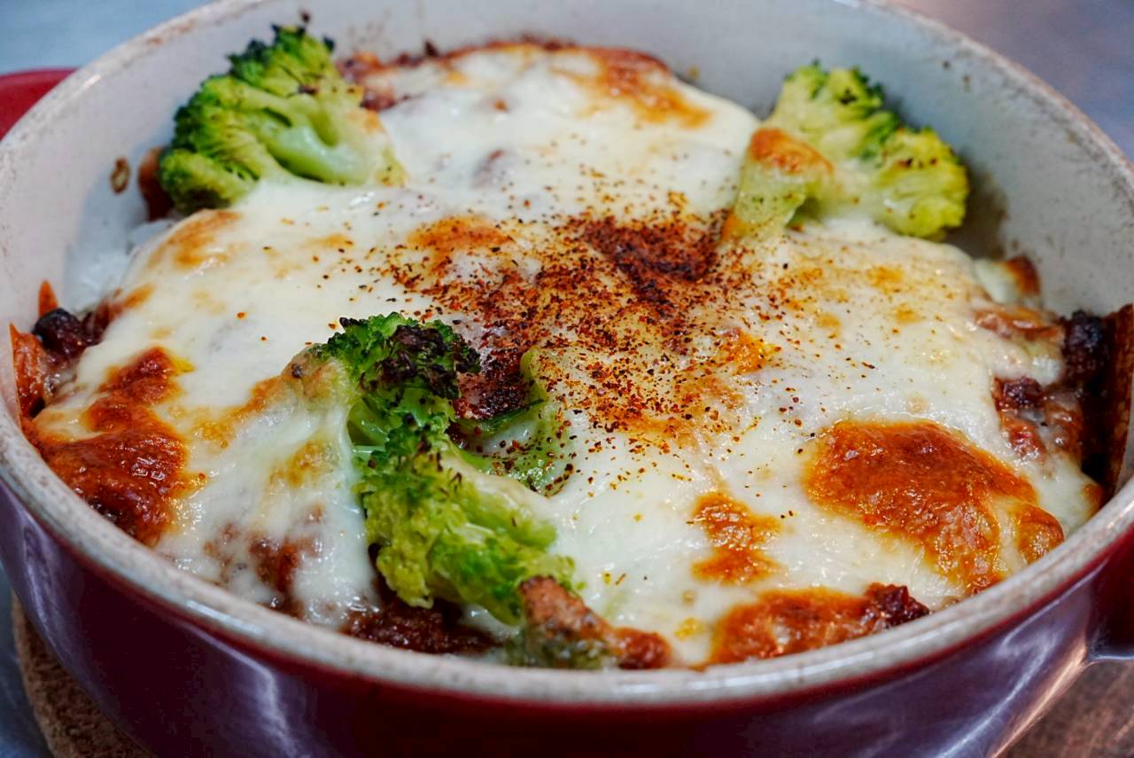 福島牛ブレンドスパイシーミートドリア